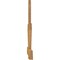 Ekena Millwork Kennewick Rough Sawn Timber Gable Bracket, Western Red Cedar, 72"W x 45"H x 2"D x 6"F, 15/12 Pitch GBW072X45X0206KEN00RWR - alternate 3